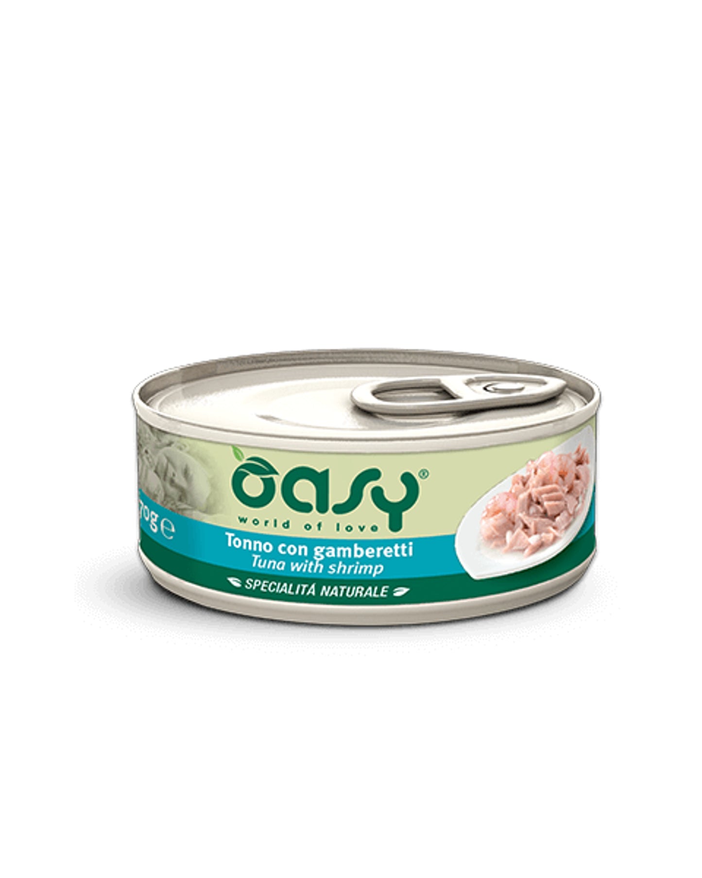 Oasy Natural Adult - Tonno con Gamberetti - Cat
