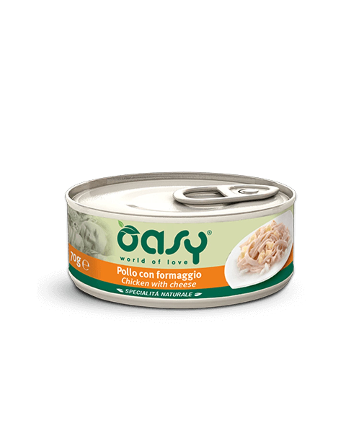 Oasy Natural Adult - Pollo con Formaggio - Cat