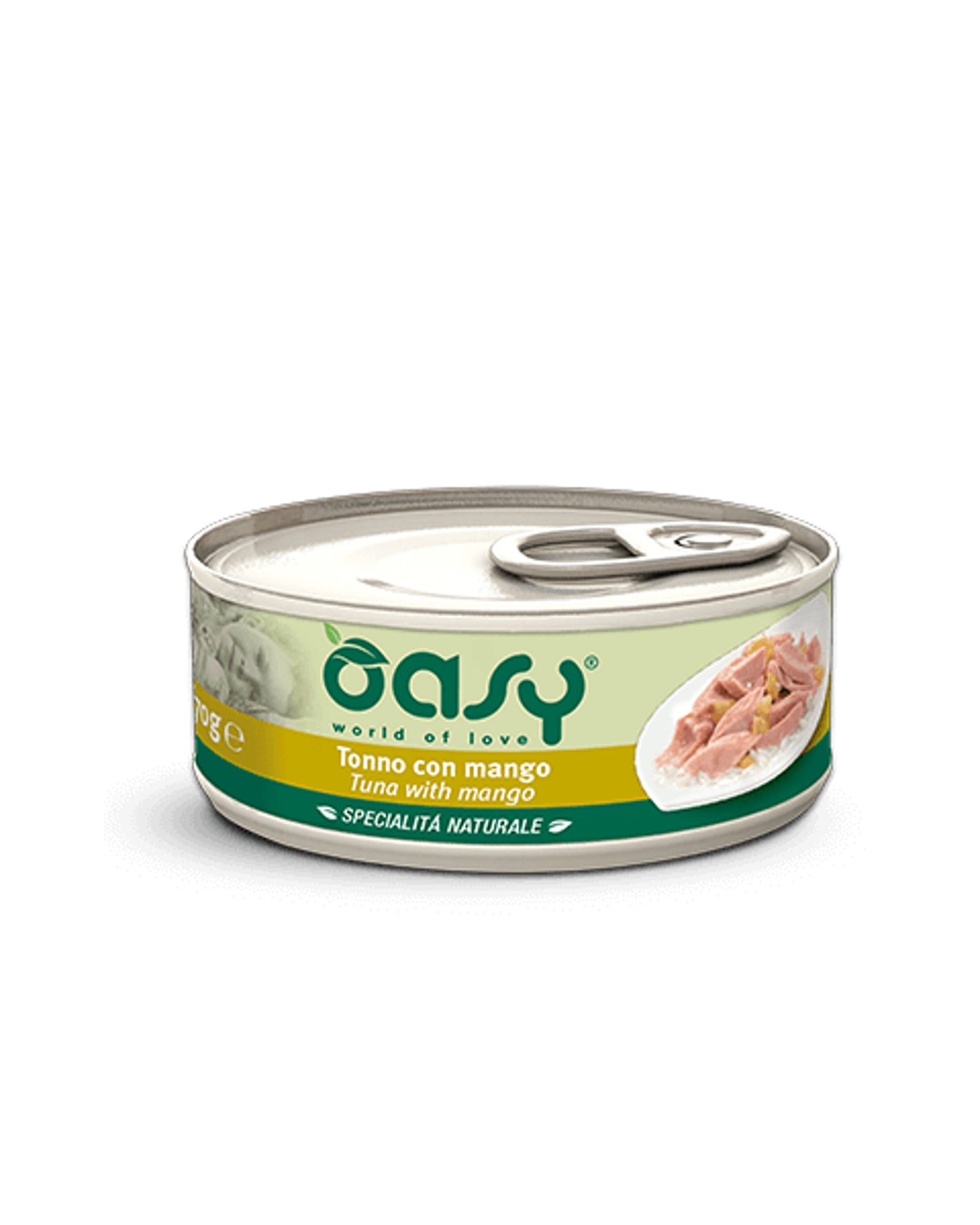 Oasy Natural Adult - Tonno con Mango - Cat