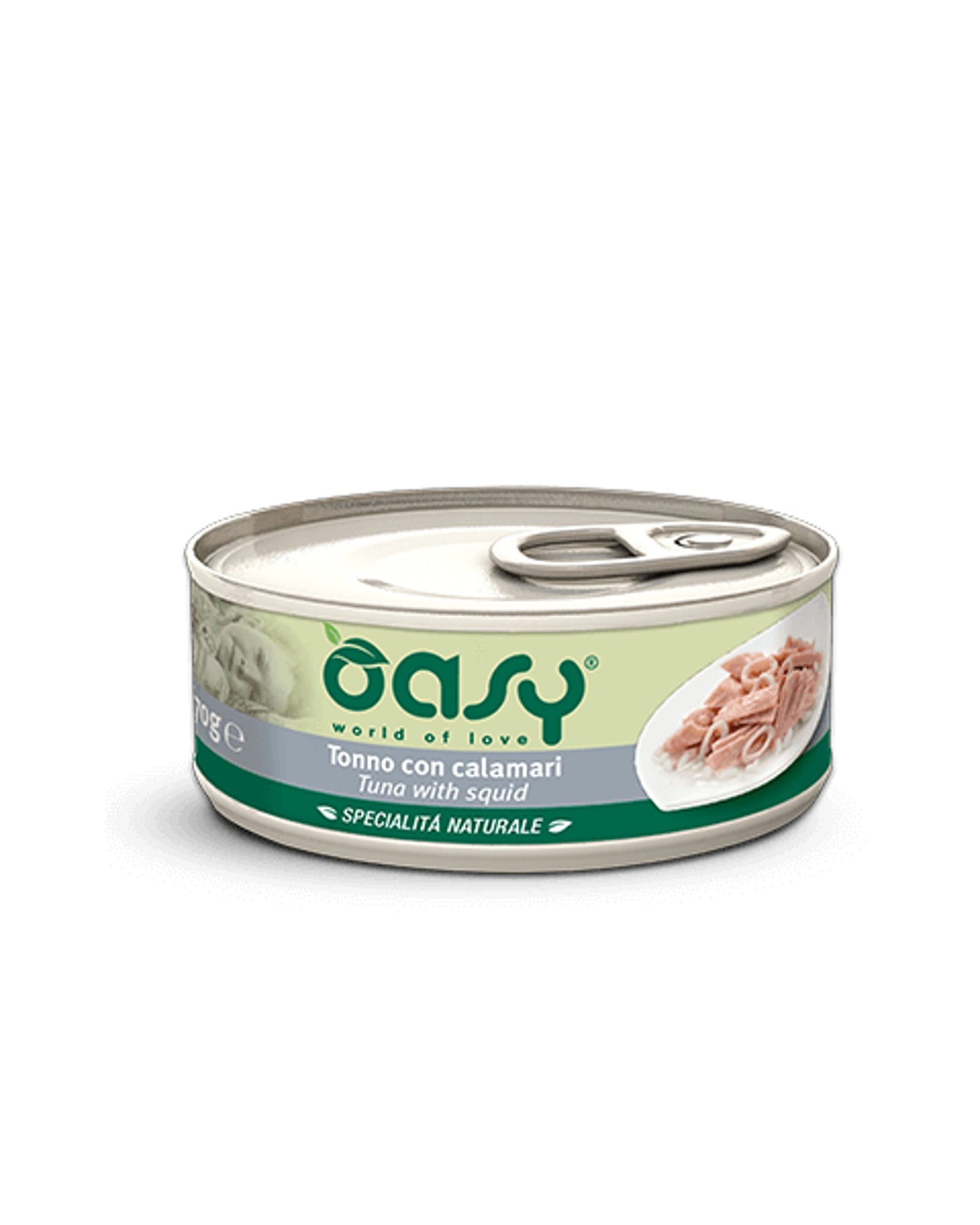 Oasy Natural Adult - Tonno con Calamari - Cat
