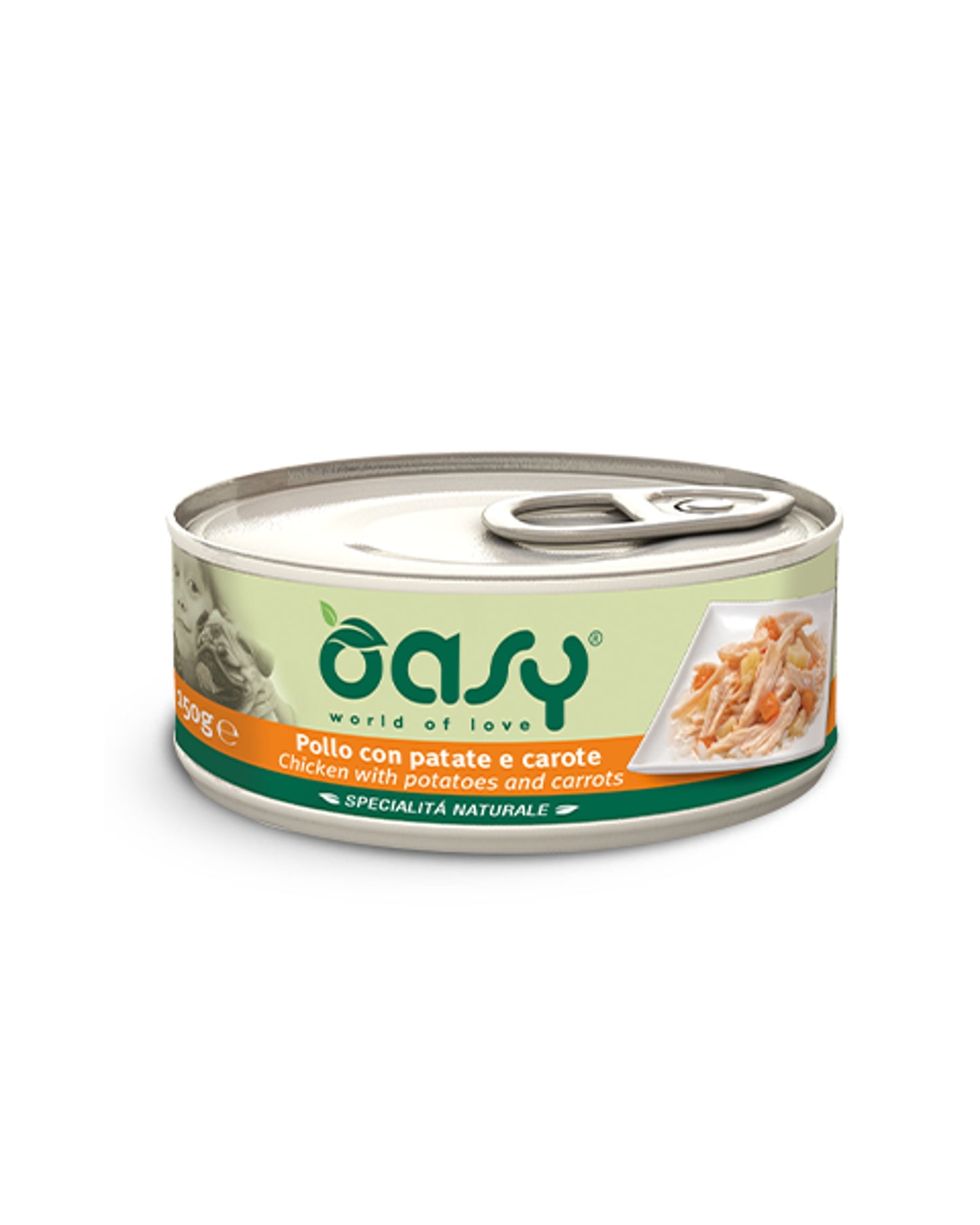 Oasy Natural Adult - Pollo con Patate e Carote - Dog
