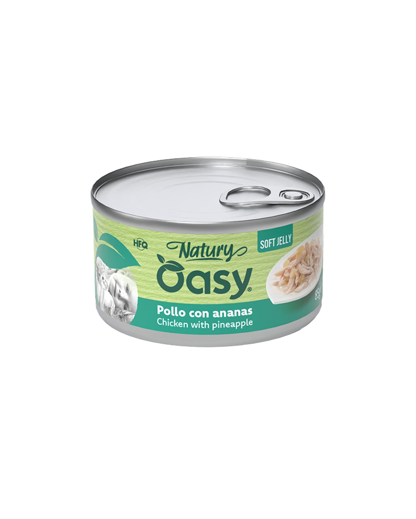 Oasy Natury Soft Jelly - Pollo con Ananas - Cat