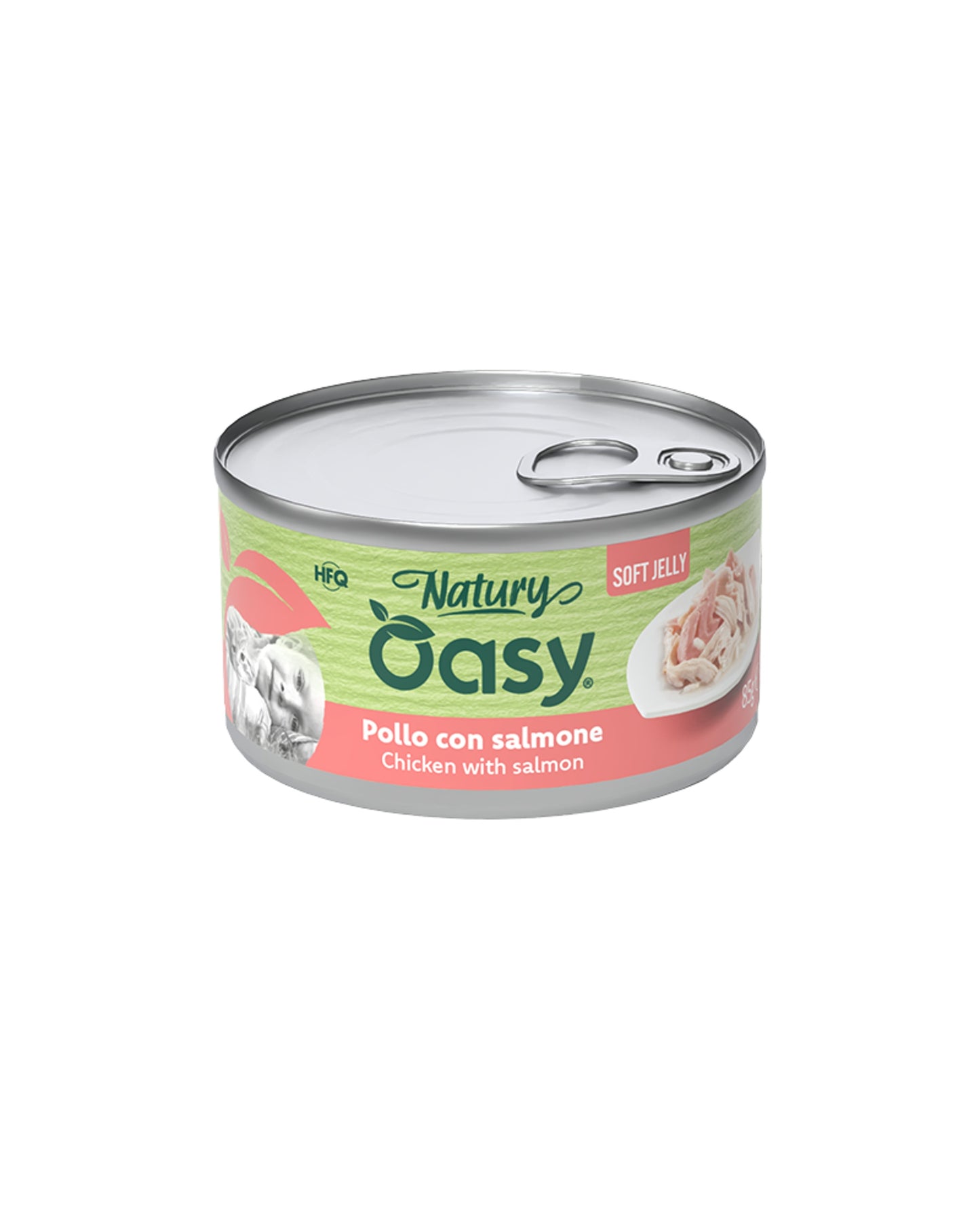 Oasy Natury Soft Jelly - Pollo con Salmone - Cat