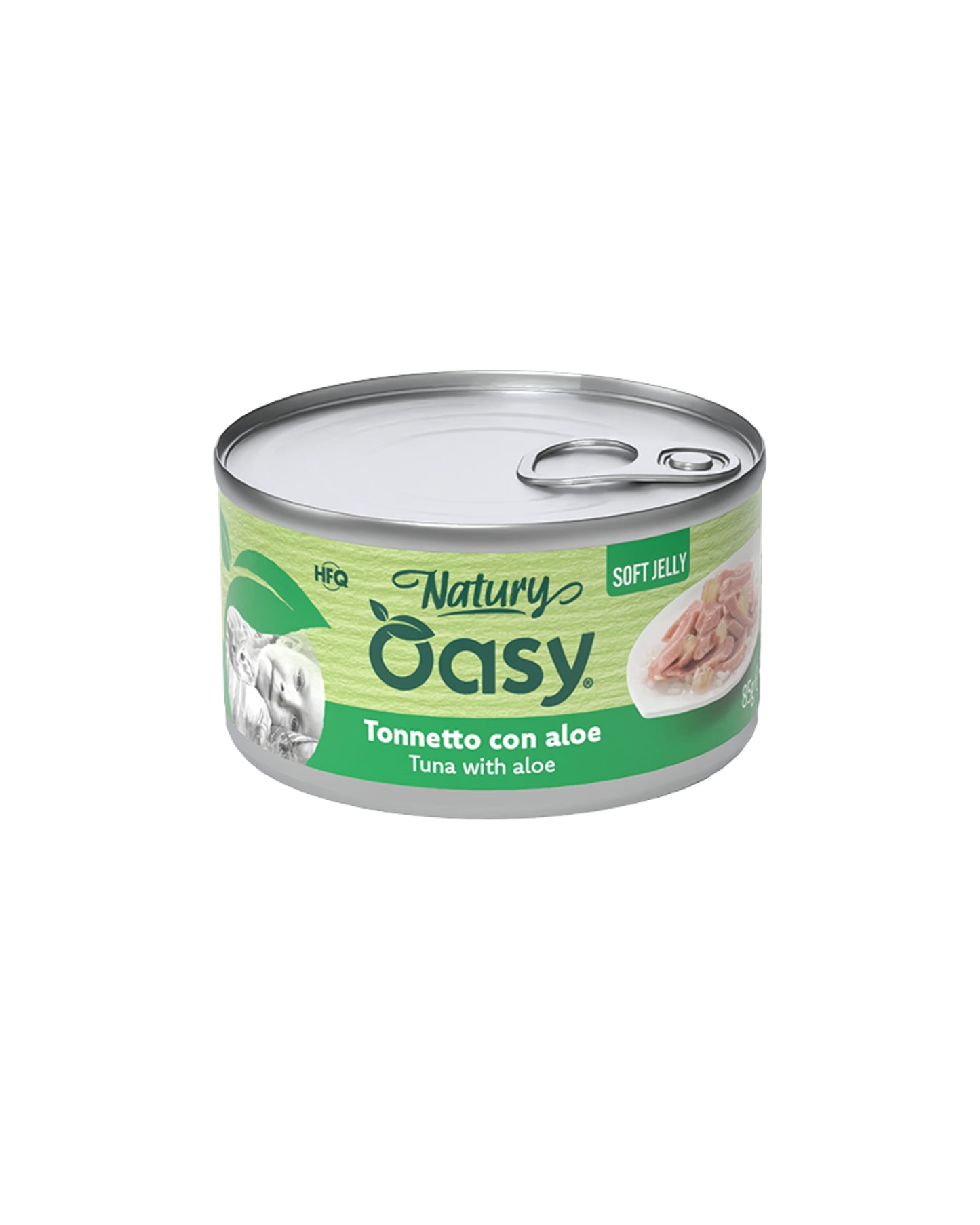 Oasy Natury Soft Jelly - Tonnetto con Aloe - Cat
