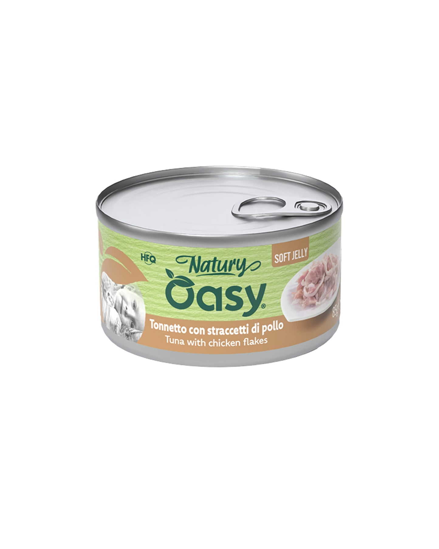 Oasy Natury Soft Jelly - Tonnetto con Straccetti di Pollo - Cat