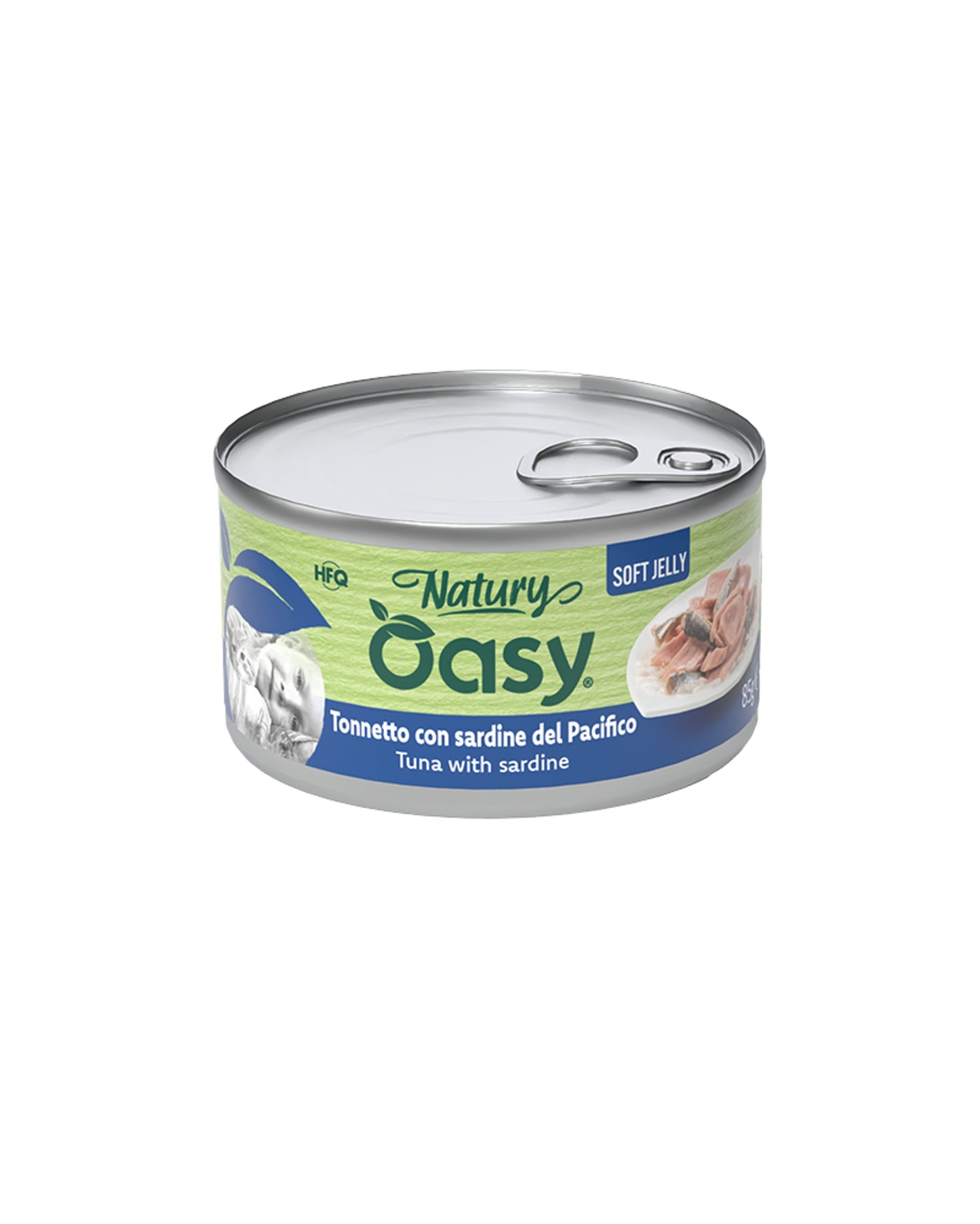 Oasy Natury Soft Jelly - Tonnetto con Sardine del Pacifico - Cat