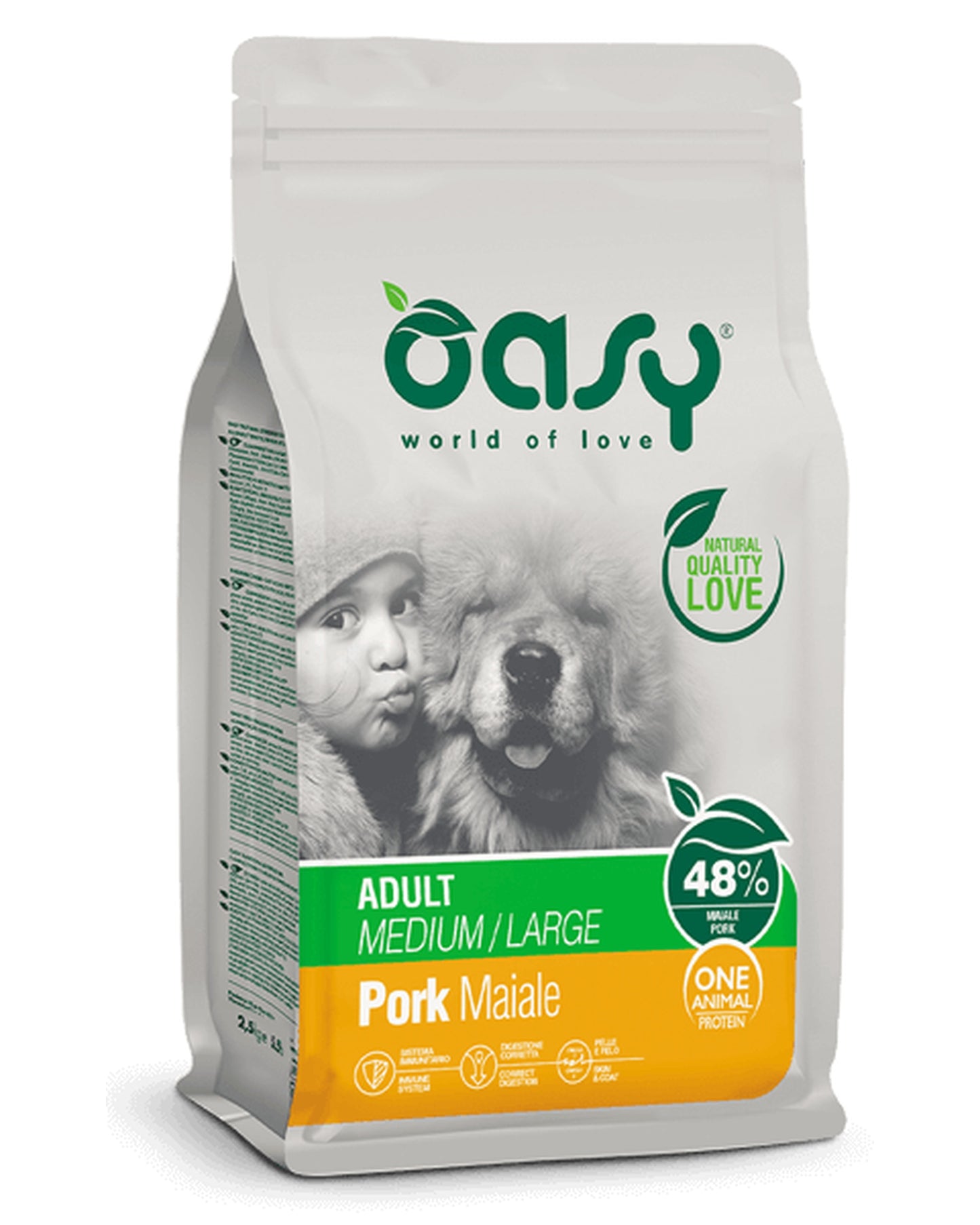 Oasy OAP Adult - Maiale - Medium/Large