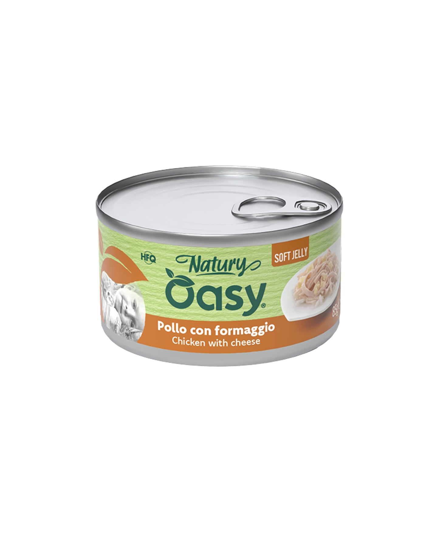 Oasy Natury Soft Jelly - Pollo con Formaggio - Cat