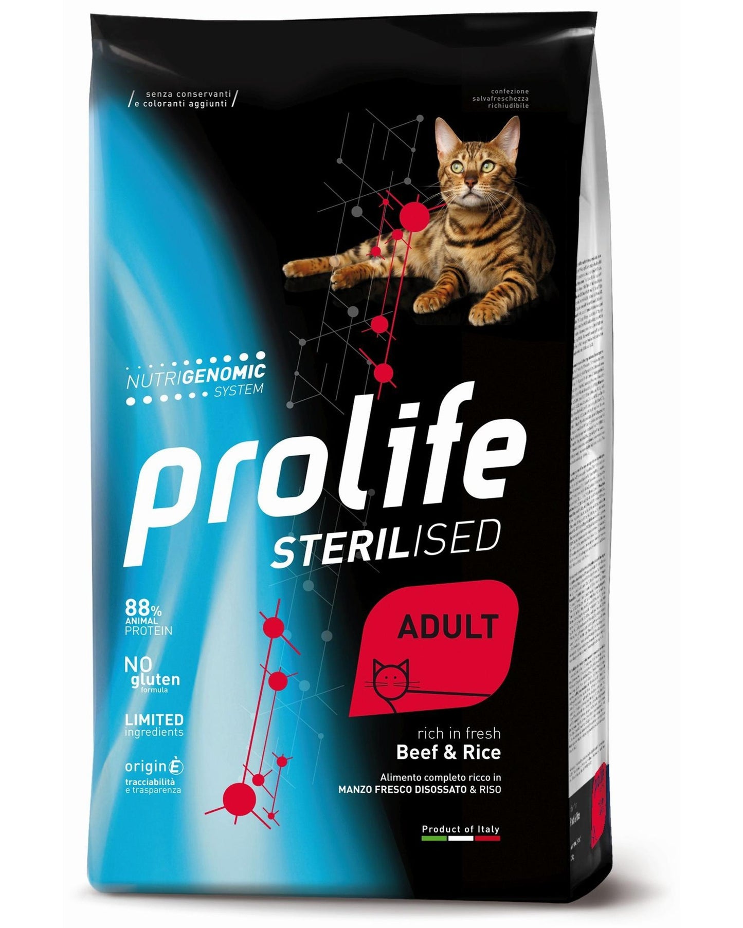 Prolife Sterilised Adult - Manzo e Riso - Cat