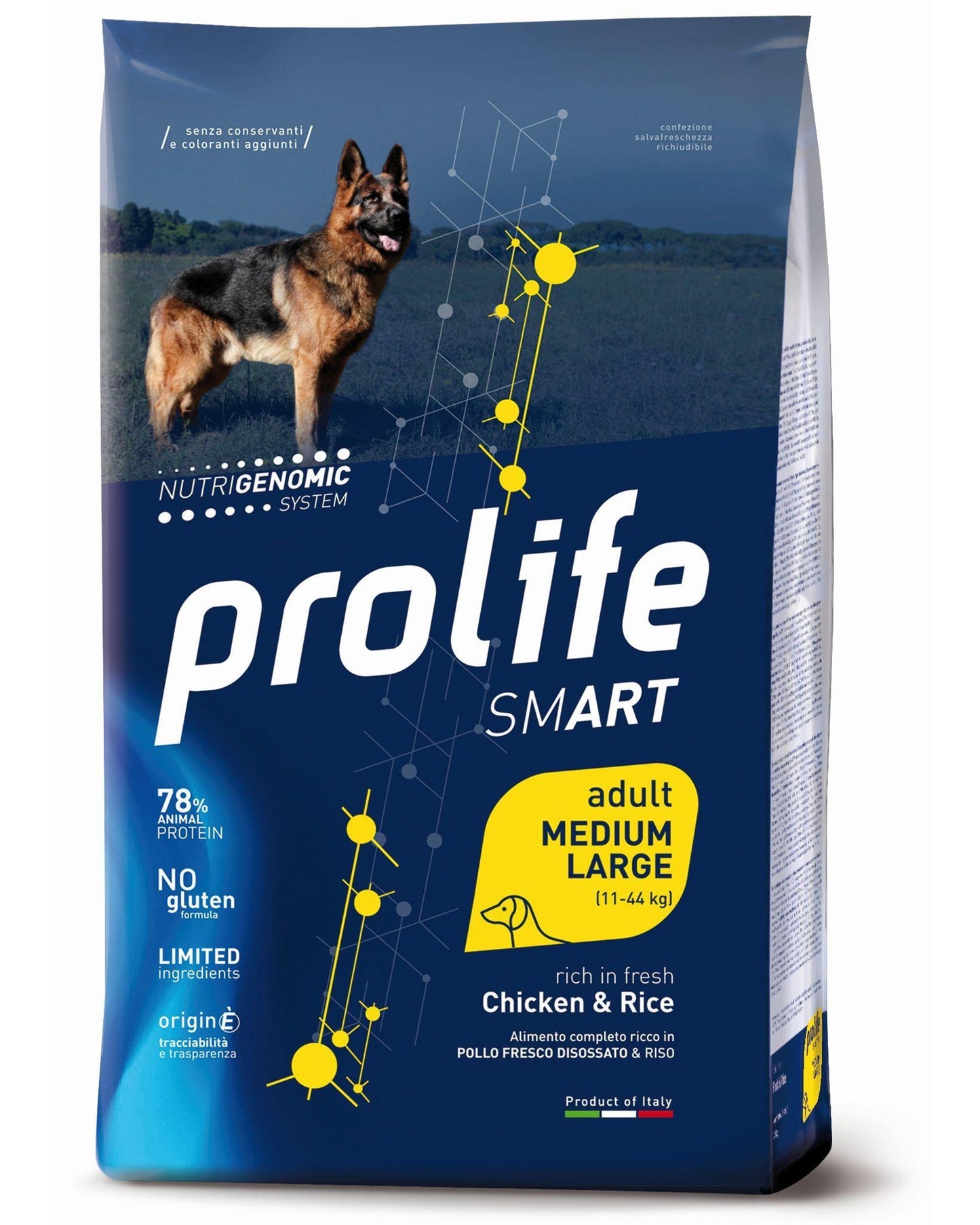 Prolife Smart Adult - Pollo e Riso - Medium/Large