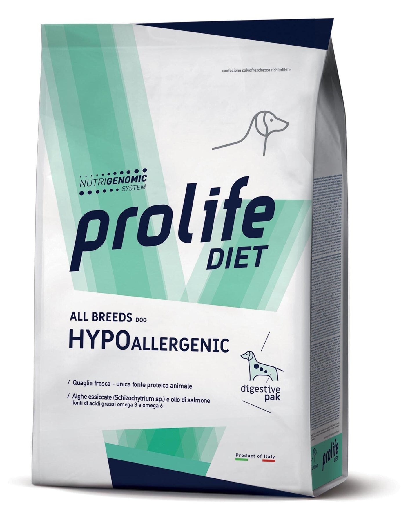 Prolife Diet Hypoallergenic - Quaglia - All Breeds