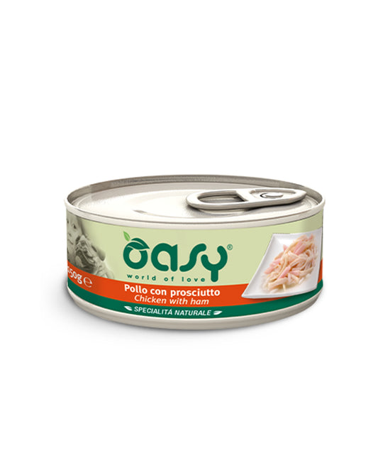 Oasy Natural Adult - Pollo con Prosciutto  - Dog
