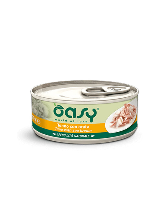Oasy Natural Adult - Tonno con Orata  - Cat