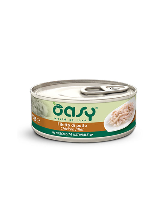 Oasy Natural Adult - Filetti di Pollo  - Cat