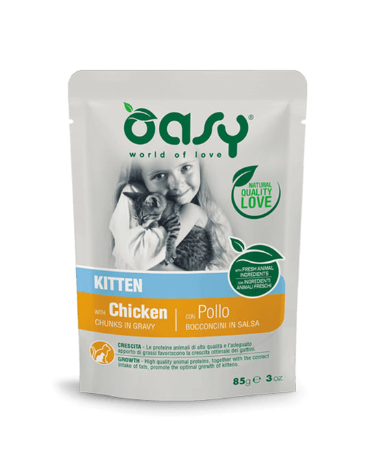 Oasy Bocconcini Kitten - Pollo