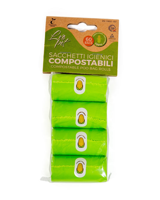 Sacchetti Igienici Verdi Biodegradabili