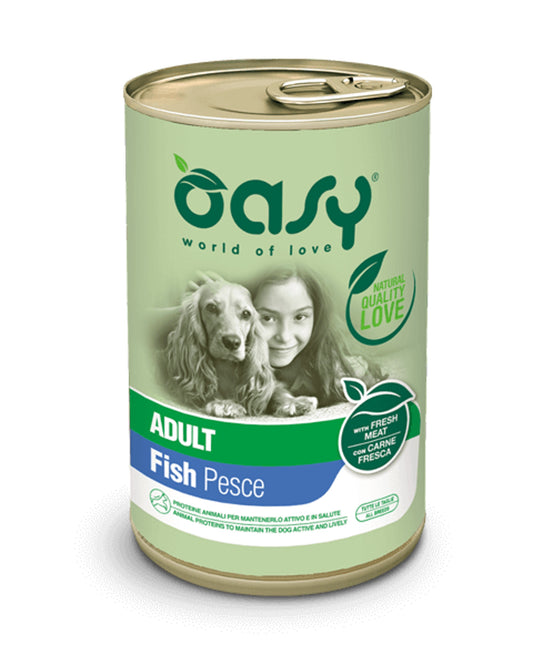 Oasy Lifestage Paté Adult - Pesce - All Breeds