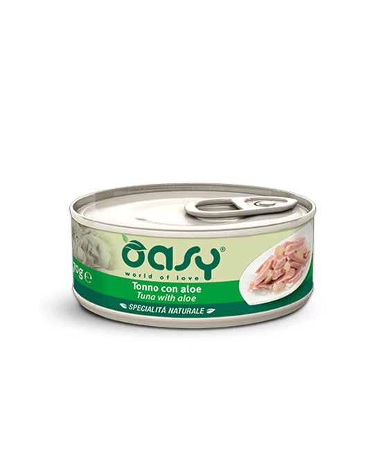 Oasy Natural Adult - Tonno con Aloe  - Cat