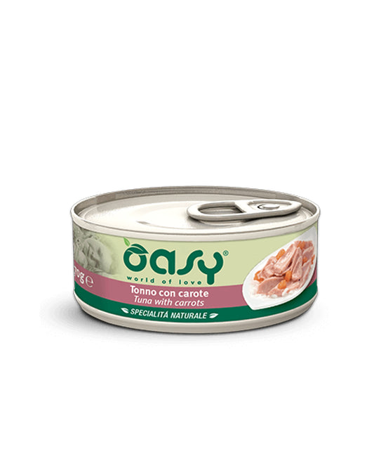 Oasy Natural Adult - Tonno con Carote  - Cat