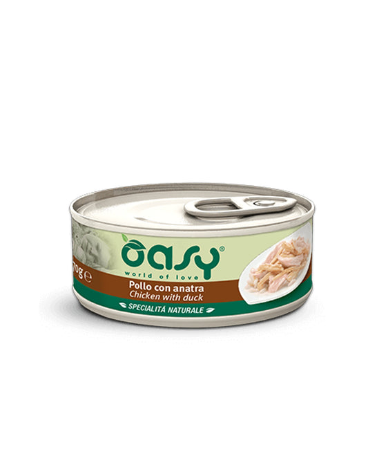 Oasy Natural Adult - Pollo con Anatra - Cat