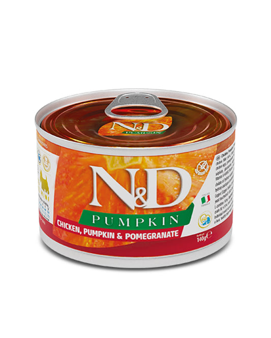 N&D Pumpkin Adult - Pollo, Zucca e Melograno - Mini