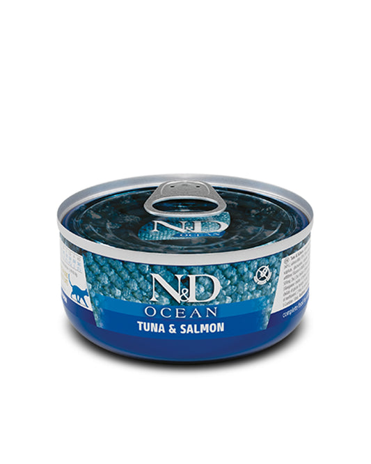 N&D Ocean Adult - Tonno e Salmone  - Cat