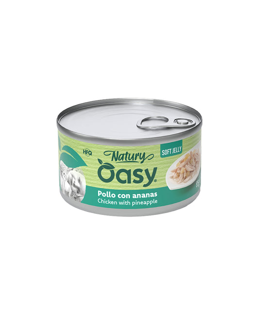 Oasy Natury Soft Jelly - Pollo con Ananas - Cat