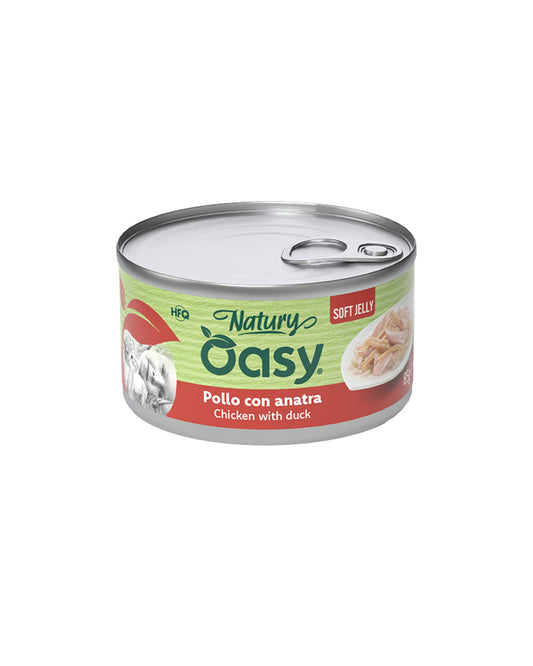 Oasy Natury Soft Jelly  - Pollo con Anatra - Cat