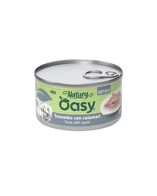 Oasy Natury Soft Jelly - Tonnetto con Calamari - Cat