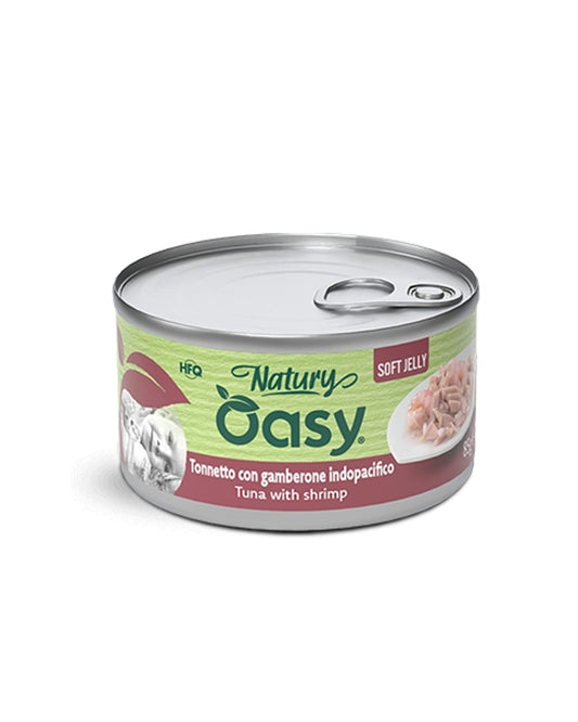 Oasy Natury Soft Jelly - Tonnetto con Gamberone indopacifico - Cat