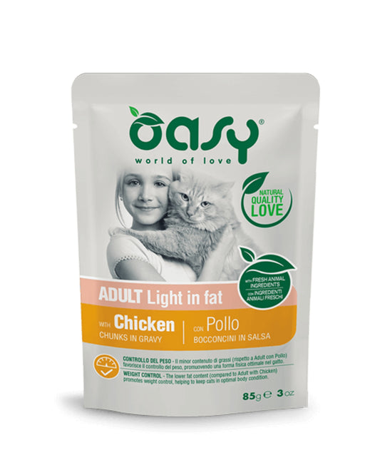 Oasy Bocconcini Light Adult - Pollo