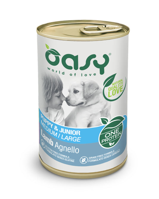 Oasy OAP Paté Puppy - Agnello - Medium/Large
