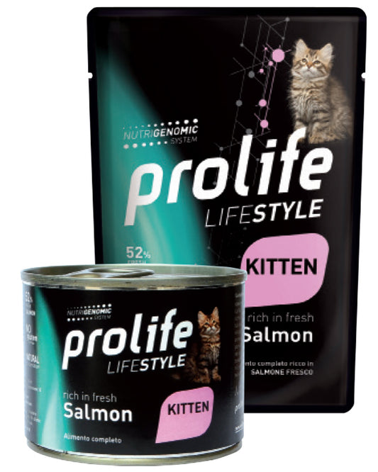 Prolife Lifestyle Kitten - Salmone