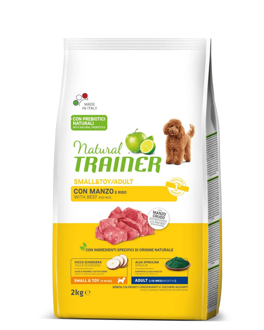 Trainer Adult - Manzo e Riso - Small/Toy