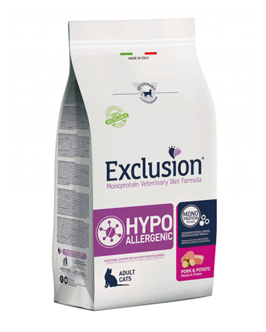 Exclusion Hypoallergenic - Maiale e Patate - Cat