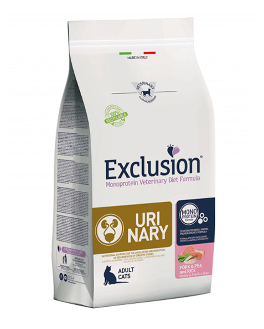 Exclusion Urinary - Maiale Piselli e Riso - Cat