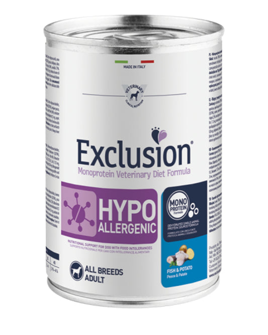 Exclusion Hypoallergenic - Pesce e Patate - All Breeds