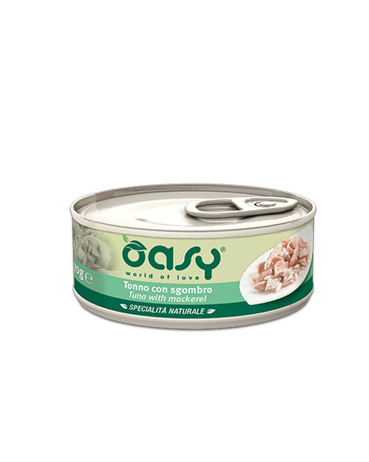 Oasy Natural Adult - Tonno con Sgombro - Cat