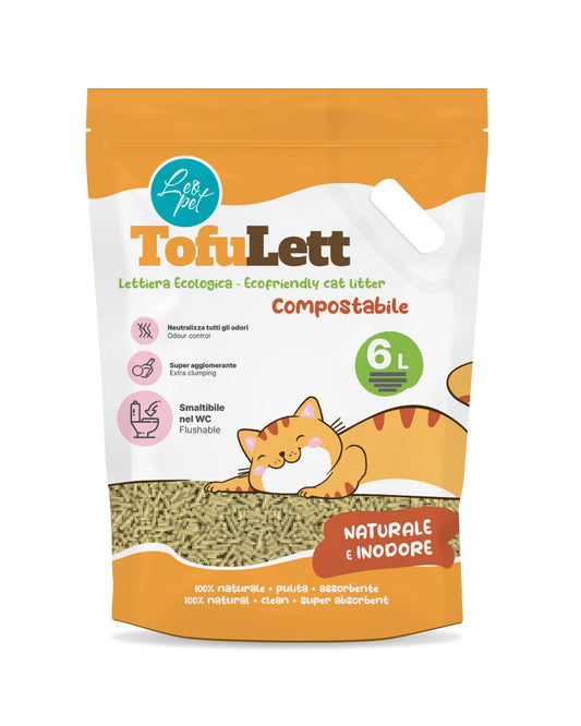 Lettiera in Tofu Profumazione Naturale