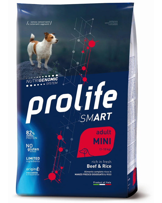 Prolife Smart Adult - Manzo e riso - Mini
