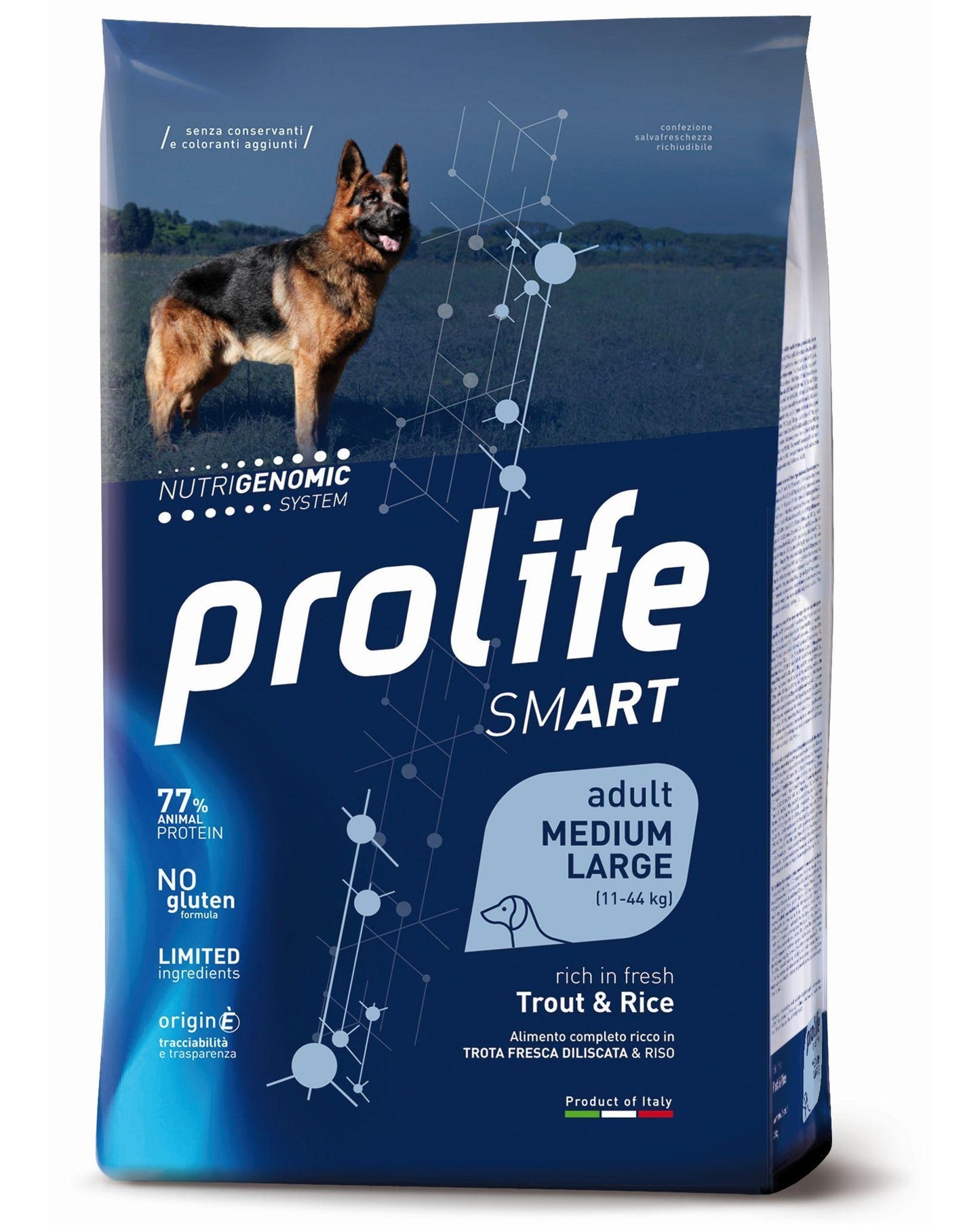 Prolife Smart Adult - Trota e Riso - Medium/Large