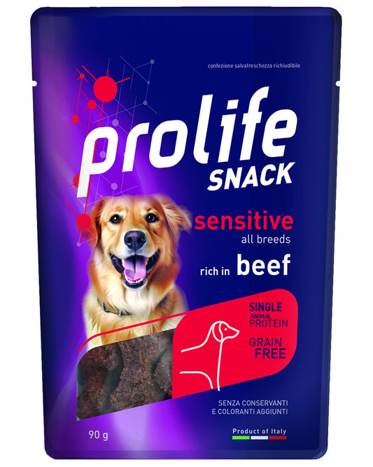 Prolife Snack Sensitive Grain Free Manzo