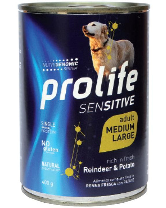 Prolife Sensitive Adult - Renna e Patate - Medium/Large