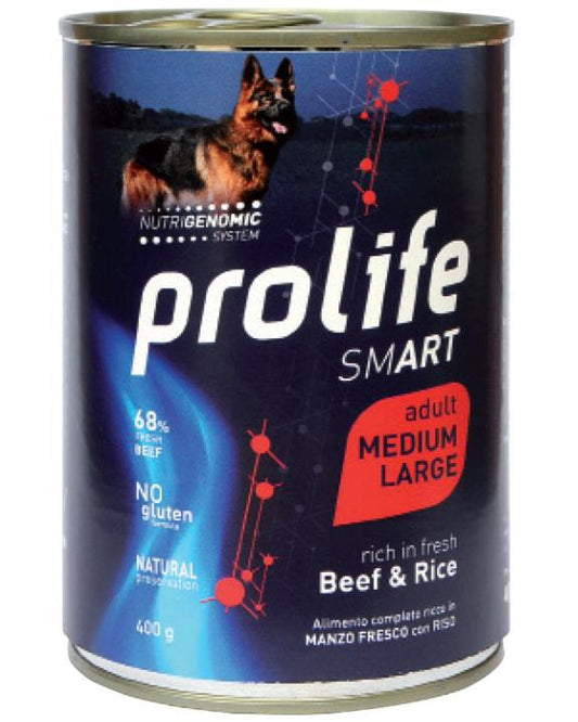 Prolife Smart Adult - Manzo e Riso - Medium/Large