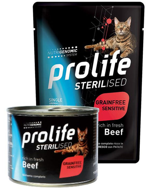 Prolife Sterilised Adult - Manzo  - Cat