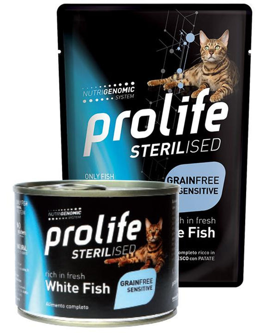 Prolife Sterilised Adult - Pesce Bianco  - Cat