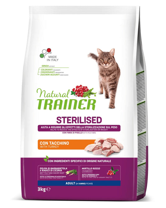 Trainer Sterilised Adult - Tacchino - Cat